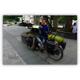 The first meters in South China, after crossing the border at the Friendship Pass (21st of April 2014)