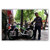 Wow! This is a bike! - Bicycle shop in Changsha.