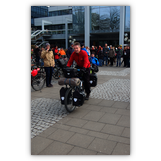 Die ersten Meter von ca. 80.000 Kilometern um die Erde.