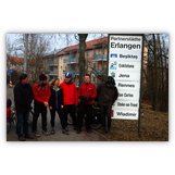 V.l.: Heiner Helferbein, Walter Költsch, Gertrud Härer, Wolfgang Renz, Peter Smolka, Jörg Gruner.